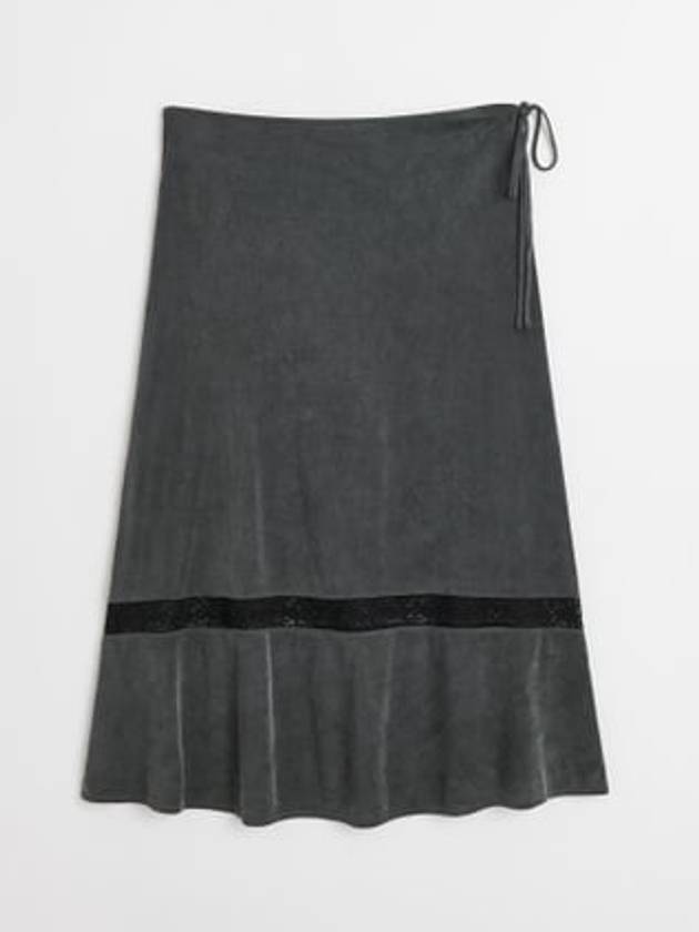 Ballon A-Line Skirt Dark Grey - OUR LEGACY - BALAAN 2