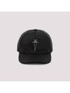 Champion Logo Motif Embroidered Ball Cap Black - RICK OWENS - BALAAN 1