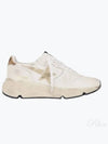 Running Sole Sports Low Top Sneakers Gold White - GOLDEN GOOSE - BALAAN 2