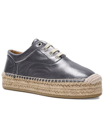 MM6 Maison Margiela Gunmetal Espadrille - MAISON MARGIELA - BALAAN 1