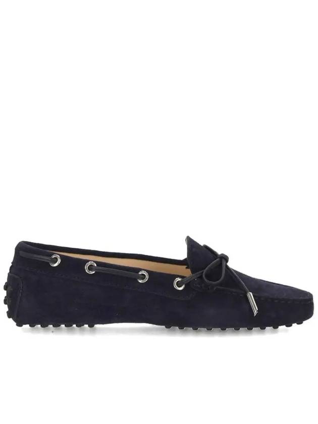 Gommino Suede Driving Shoes Blue - TOD'S - BALAAN 2