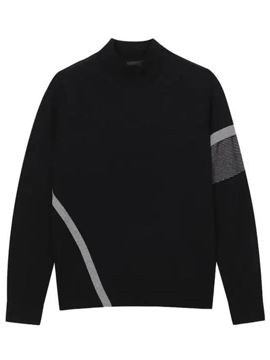 BACK WIND BLOCK FULLOVER SWEATERBDWWSW55 - BALLISTIC - BALAAN 1