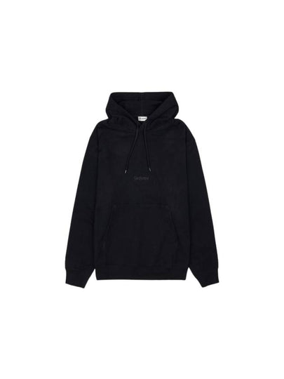 Logo Hoodie Black - SAINT LAURENT - BALAAN 2