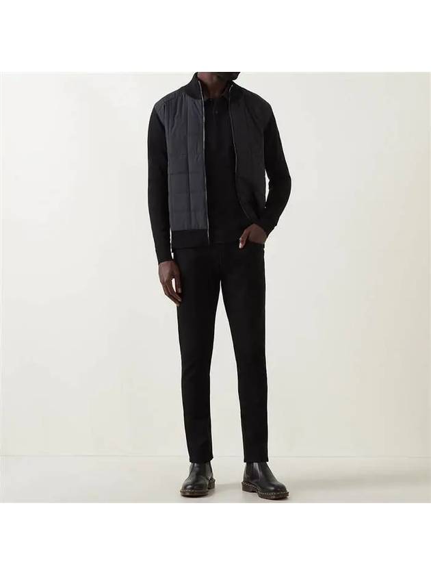 Kelbrook Merino Wool Zip Cardigan Black - BELSTAFF - BALAAN 8