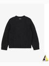 Mohair Blend Knit Top Black - JIL SANDER - BALAAN 2