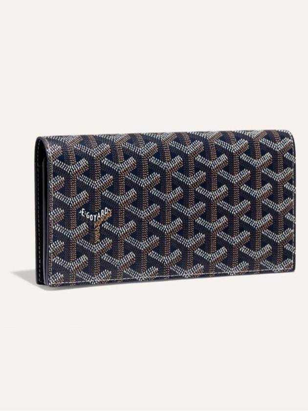 Richelieu long wallet navy men women - GOYARD - BALAAN 1