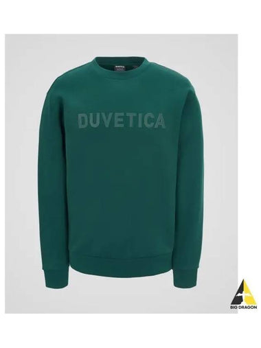 Bran Sweatshirt Dark Mint Men s Top - DUVETICA - BALAAN 1