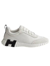 Bouncing Low Top Sneakers White - HERMES - BALAAN 3