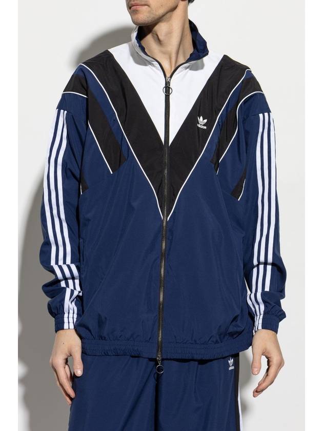 ADIDAS Originals Jacket With Stand-up Collar, Unisex, Navy Blue - ADIDAS ORIGINALS - BALAAN 5