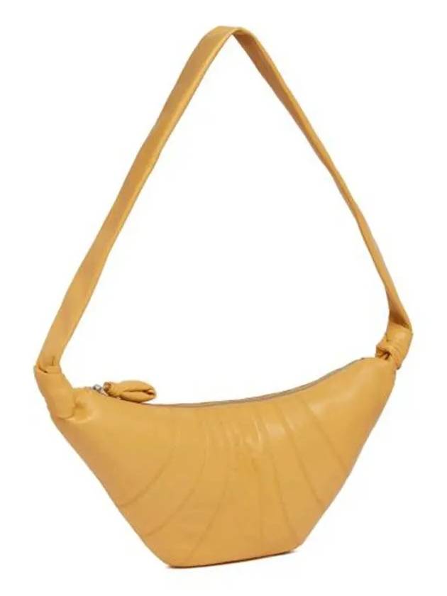 Croissant Medium Soft Nappa Leather Cross Bag Butter - LEMAIRE - BALAAN 3