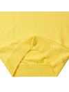 Wappen Patch Crew Neck Sweatshirt Yellow - STONE ISLAND - BALAAN 9