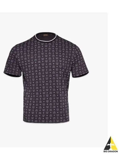 Men s Visetos Print T Shirt MHTAAMM05BK - MCM - BALAAN 2