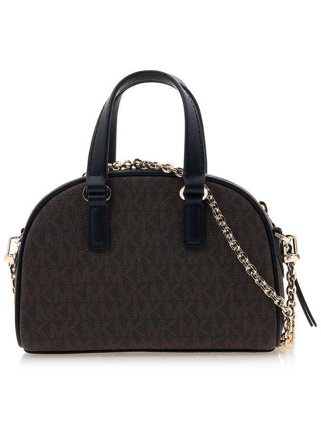 Williamsburg Extra Small Logo Cross Bag Black Brown - MICHAEL KORS - BALAAN 4