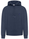 Bold Fox Head Patch Oversize Hoodie Navy - MAISON KITSUNE - BALAAN 3