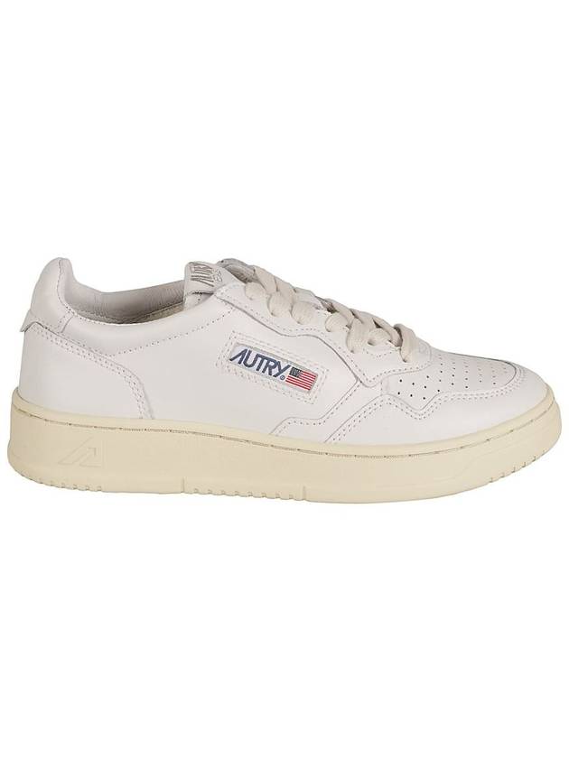 Medalist Leather Low Top Sneakers White - AUTRY - BALAAN 2