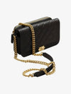 Boy Flap Calfskin Phone Holder Cross Bag Black - CHANEL - BALAAN 4