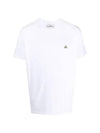 ORB Logo Cotton Short Sleeve T-Shirt White - VIVIENNE WESTWOOD - BALAAN 2