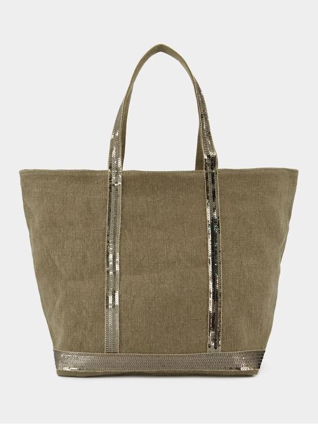 Cabas L Shopper Bag - Vanessa Bruno -  - Kaki - VANESSA BRUNO - BALAAN 3