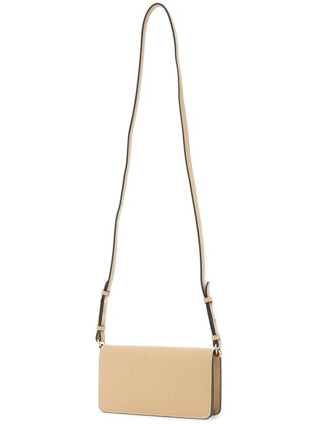 mini shoulder bag with logo print - STELLA MCCARTNEY - BALAAN 3