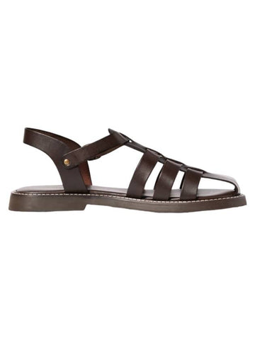 Fisherman Sandals Venice Dark Brown - ANTICHI ROMANI - BALAAN 1