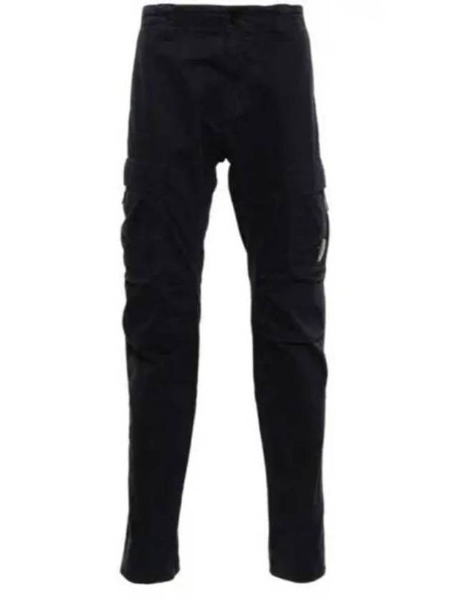 Stretch Sateen Ergonomic Lens Cargo Straight Pants Nightshade - CP COMPANY - BALAAN 2