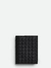 Intrecciato Piccolo Flap Half Wallet Black - BOTTEGA VENETA - BALAAN 2