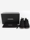 Mixed fiber black quilted gold sneakers 39 260 - CHANEL - BALAAN 2