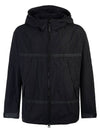 Men's Logo Applique Lightweight Windbreaker Black - BURBERRY - BALAAN 2