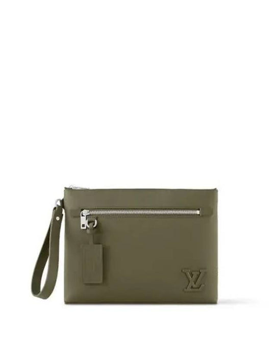 Takeoff Pouch Bag Khaki - LOUIS VUITTON - BALAAN 2