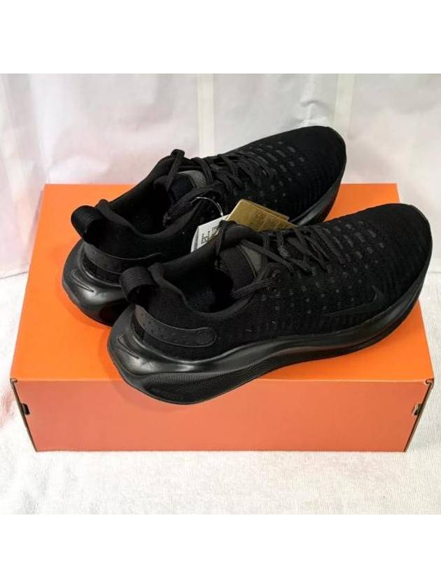 Men's ReactX Infinity Run 4 Low Top Sneakers Black - NIKE - BALAAN 3