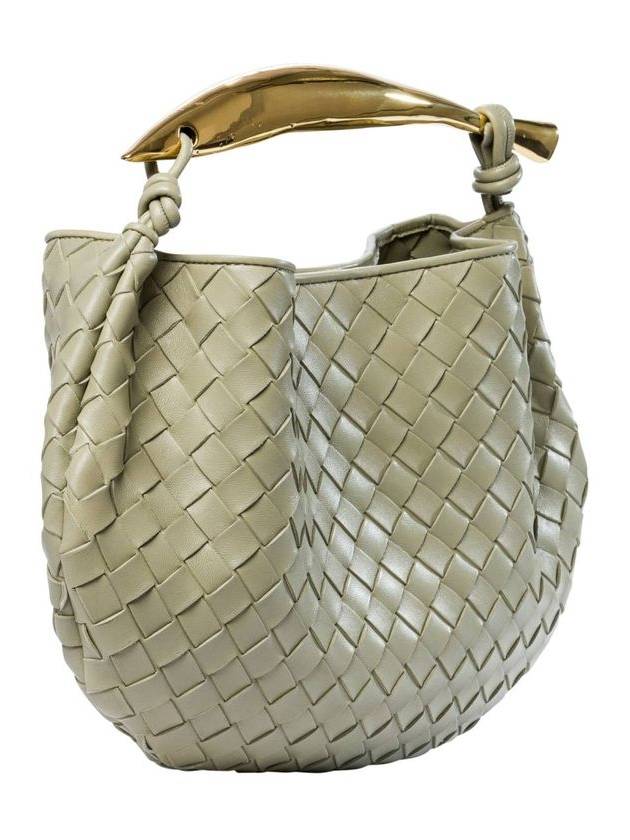 Sardine Intrecciato Tote Bag Khaki - BOTTEGA VENETA - BALAAN 3