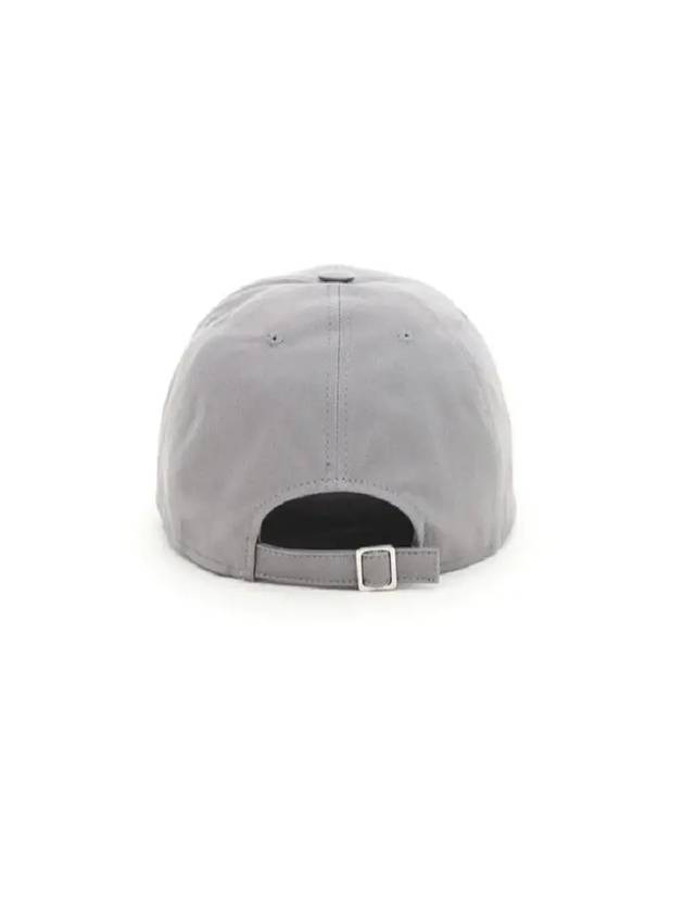 Classic Logo Patch Ball Cap Grey - THOM BROWNE - BALAAN 5