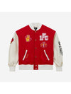 Liverpool FC Woven Varsity Jacket Tomato - CONVERSE - BALAAN 1