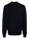 Men's Heart Waffen Wool Cardigan AZN008 BLACK - COMME DES GARCONS - BALAAN 3