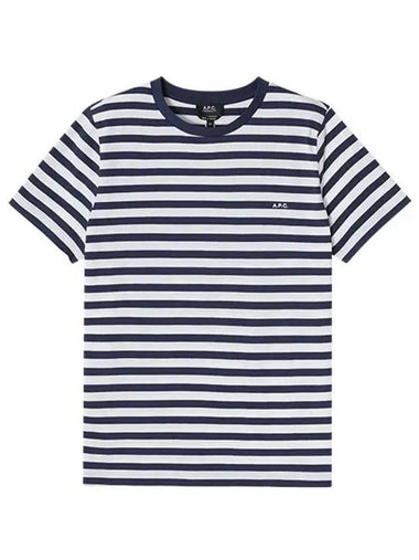 Striped Brody Standard Short Sleeve T-Shirt - A.P.C. - BALAAN 1