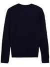 Fox Head Patch Classic Cardigan Navy - MAISON KITSUNE - BALAAN 4