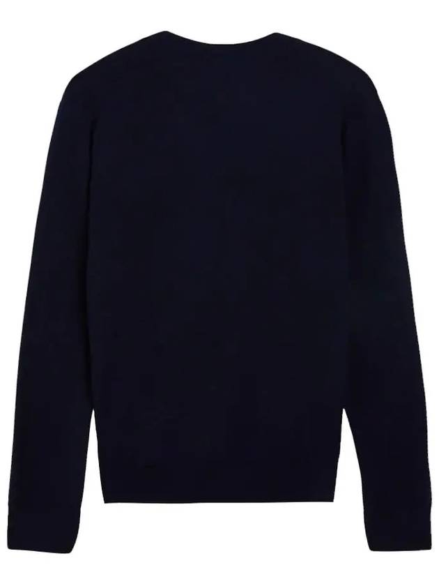 Fox Head Patch Classic Cardigan Navy - MAISON KITSUNE - BALAAN 4