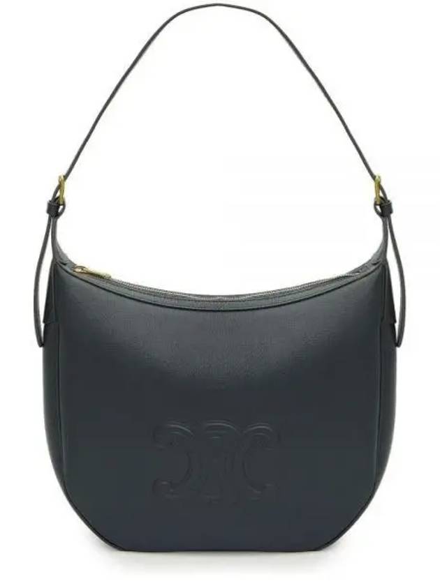 Heloise Supple Calfskin Shoulder Bag Slate Grey - CELINE - BALAAN 2