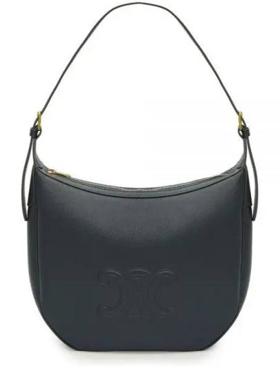 Heloise Supple Calfskin Shoulder Bag Slate Grey - CELINE - BALAAN 2