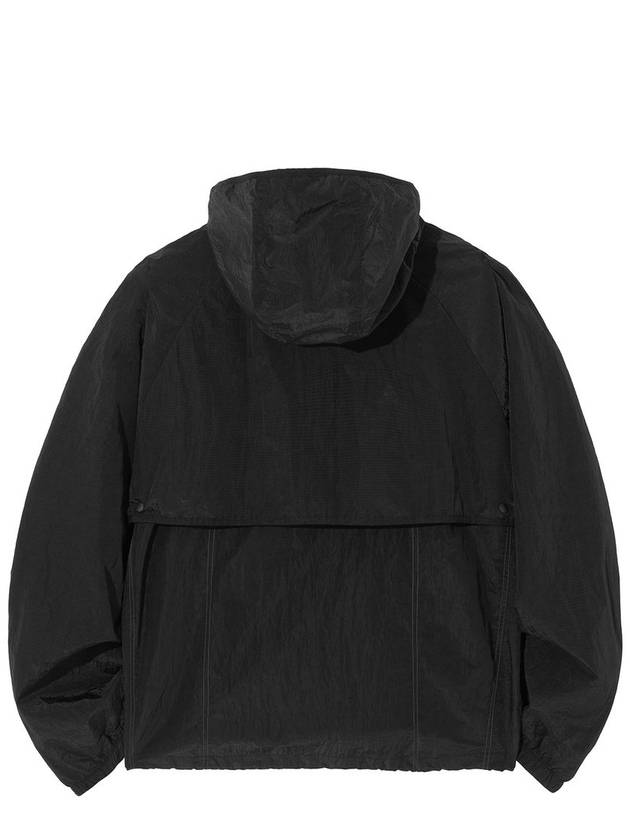 Swivel 3 Way Detachable Nylon Jumper Windbreaker Black - SWIB - BALAAN 4