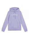 Alpha Logo Print Hoodie Sweet Lavender - J.LINDEBERG - BALAAN 2