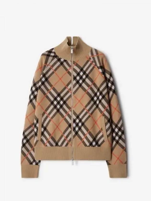 Check zip up cardigan 8095087 - BURBERRY - BALAAN 2