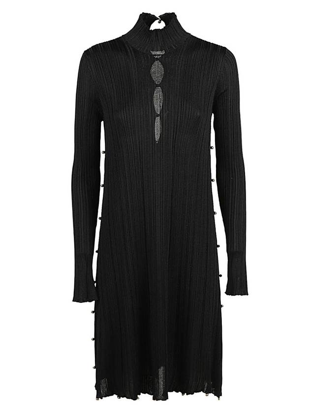 pleated midi dress 716861V2I601000 B0710233481 - BOTTEGA VENETA - BALAAN 1