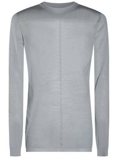 Rick Owens Pale Blue Wool Knitwear - RICK OWENS - BALAAN 1