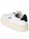 Medalist Goatskin Low Top Sneakers White - AUTRY - BALAAN 3