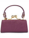 ORB Charm Leather Shoulder Bag Violet - VIVIENNE WESTWOOD - BALAAN 5