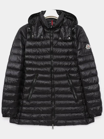 Mente patch logo hood lightweight padded women s jacket 1C10000 C0070 999 MENTHE - MONCLER - BALAAN 1