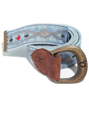 Washed Denim Belt Blue - OGARP - BALAAN 1