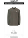 Logo Long Sleeve T-Shirt Olive - MONCLER - BALAAN 3