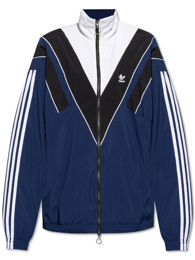 ADIDAS Originals Jacket With Stand-up Collar, Unisex, Navy Blue - ADIDAS ORIGINALS - BALAAN 1